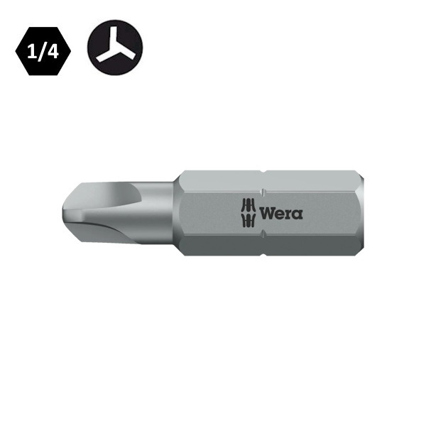 Wera Inserto BIT 875/1 per Viti Tri-WING Attacco da 1/4" - WERA